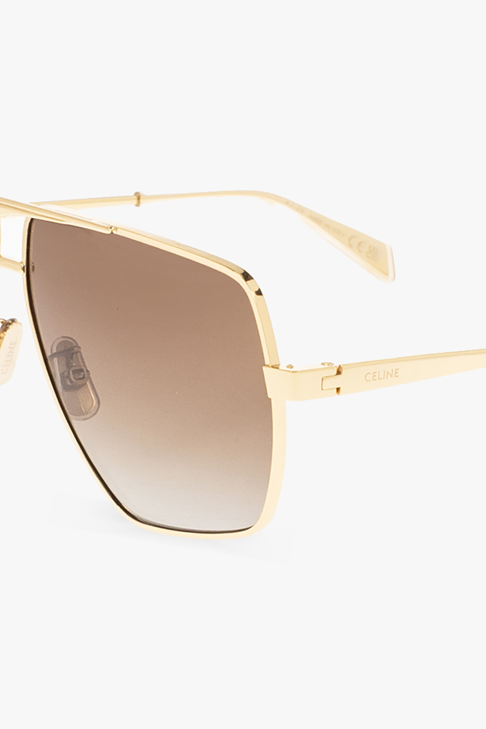 Celine square gradient metal sunglasses best sale